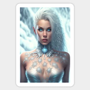 Frozen Lady of the North Sticker